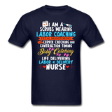 Labor & Delivery Nurse T-Shirt - navy
