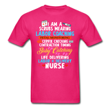 Labor & Delivery Nurse T-Shirt - fuchsia