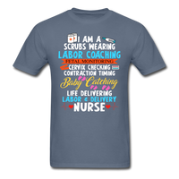 Labor & Delivery Nurse T-Shirt - denim