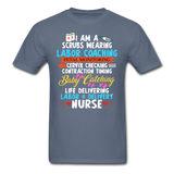 Labor & Delivery Nurse T-Shirt - denim