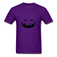 Pumpkin Face T-Shirt - purple