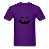 Pumpkin Face T-Shirt - purple
