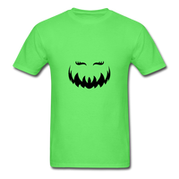 Pumpkin Face T-Shirt - kiwi