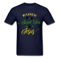 Sweet Tea & Jesus T-Shirt - navy
