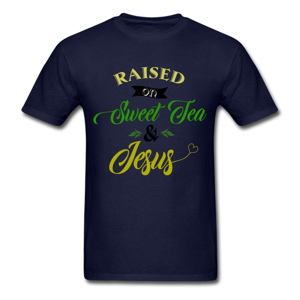 Sweet Tea & Jesus T-Shirt - navy