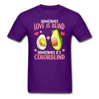 Love is Colorblind T-Shirt - purple