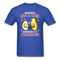 Love is Colorblind T-Shirt - royal blue