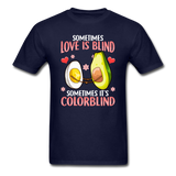 Love is Colorblind T-Shirt - navy