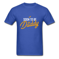 Soon to be Daddy T-Shirt - royal blue