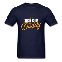 Soon to be Daddy T-Shirt - navy
