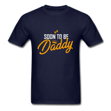 Soon to be Daddy T-Shirt - navy
