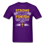 Strong to the Finish T-Shirt - purple