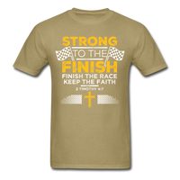Strong to the Finish T-Shirt - khaki