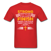 Strong to the Finish T-Shirt - red