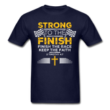 Strong to the Finish T-Shirt - navy