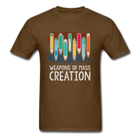 Weapons of Mass Creation T-Shirt - brown