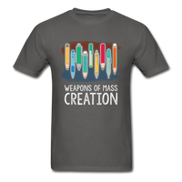 Weapons of Mass Creation T-Shirt - charcoal