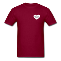 A Little Broken Right Now T-Shirt - burgundy