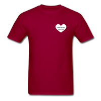 A Little Broken Right Now T-Shirt - dark red