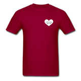 A Little Broken Right Now T-Shirt - dark red