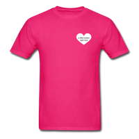 A Little Broken Right Now T-Shirt - fuchsia