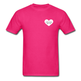 A Little Broken Right Now T-Shirt - fuchsia