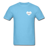 A Little Broken Right Now T-Shirt - aquatic blue