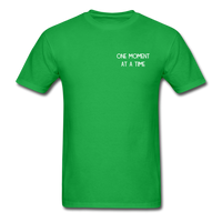 One Moment At A Time T-Shirt - bright green