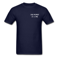 One Moment At A Time T-Shirt - navy