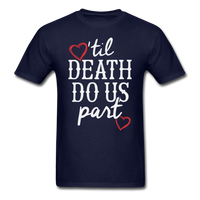 'Til Death Do Us Part T-Shirt - navy