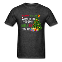 Lay Under the Christmas Tree T-Shirt - heather black