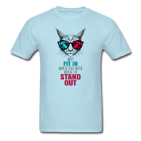 Born to Stand Out T-Shirt - powder blue