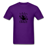 Witches Be Crazy T-Shirt - purple