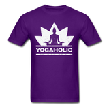 Yogaholic T-Shirt - purple