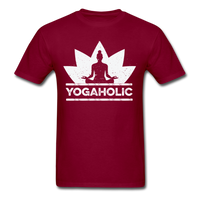 Yogaholic T-Shirt - burgundy