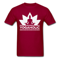 Yogaholic T-Shirt - dark red