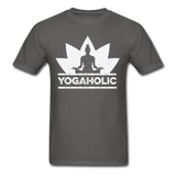 Yogaholic T-Shirt - charcoal