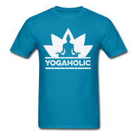 Yogaholic T-Shirt - turquoise