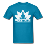 Yogaholic T-Shirt - turquoise