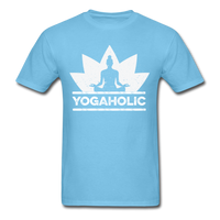 Yogaholic T-Shirt - aquatic blue