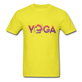 Yoga T-Shirt - yellow