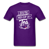 You're My Cup of Tea T-Shirt - purple