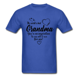 Best Grandma T-Shirt - royal blue