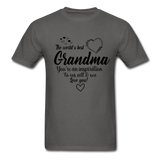 Best Grandma T-Shirt - charcoal