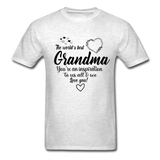 Best Grandma T-Shirt - light heather gray