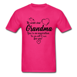 Best Grandma T-Shirt - fuchsia