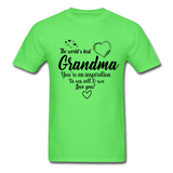 Best Grandma T-Shirt - kiwi