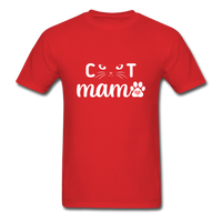 Cat Mama T-Shirt - red