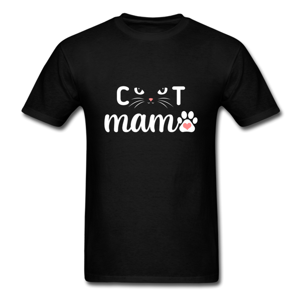 Cat Mama T-Shirt - black