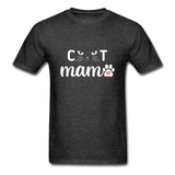 Cat Mama T-Shirt - heather black